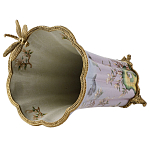 Декоративная ваза из фарфора с бронзовыми вставками Eden Garden варинант исполнения - 2 | Loft Concept в Омске