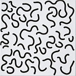 Плитка с узором Червячки варинант исполнения - 2 | Loft Concept в Омске