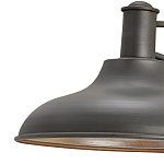 Бра настенное с куполообразным плафоном на регулируемом кронштейне Gray Horizon  варинант исполнения - 1 | Loft Concept в Омске