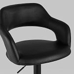 Барный стул черного цвета Strohach варинант исполнения - 7 | Loft Concept в Омске