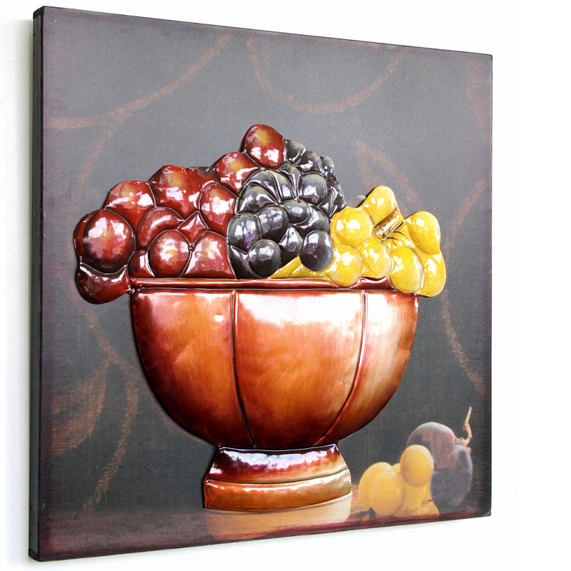 Аксессуар настенный из металла Blank Space Grape Мульти в Омске | Loft Concept 