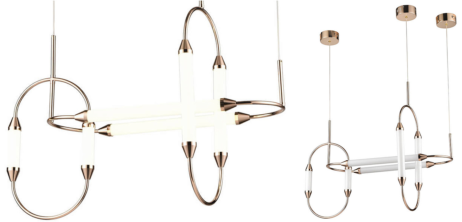 Люстра Giopato & Coombes CIRQUE chandelier Skyline Medium Gold Люстра Giopato & Coombes CIRQUE chandelier Skyline Medium Gold - Loft-Concept в Омске
