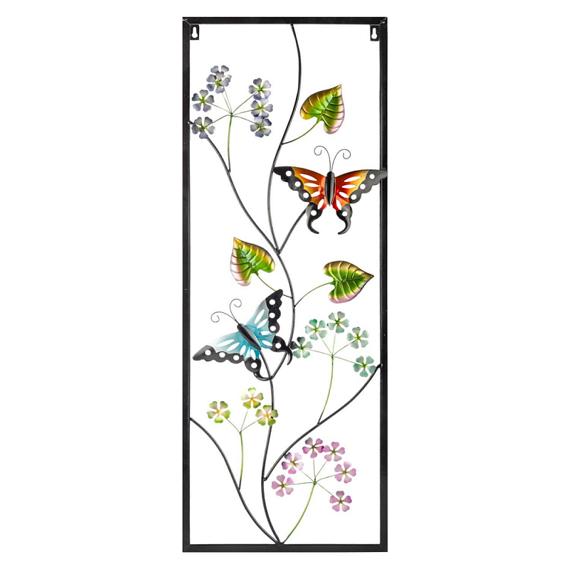 Аксессуар настенный из металла Blank Space Butterflies Мульти в Омске | Loft Concept 