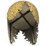 Столик дизайнерский Copper streaks варинант исполнения - 4 | Loft Concept в Омске