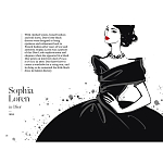 Megan Hess. Te Lttle Blk Dess варинант исполнения - 6 | Loft Concept в Омске