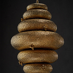 Люстра в виде улья с пчёлами Hive with Honey Bees варинант исполнения - 3 | Loft Concept в Омске