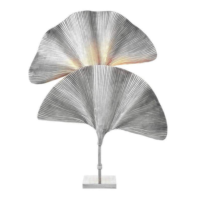 Настольная лампа Table Lamp Las Palmas Silver Серебряный Настольная лампа Table Lamp Las Palmas Silver Серебряный в Омске | Loft Concept