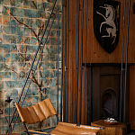 Обои ручная роспись Braganza Standard colourway on dyed paper варинант исполнения - 2 | Loft Concept в Омске