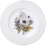 Обеденный сервиз из фарфора с рисунком цветов на 6 персон 23 предмета Garden Whisper Porcelain Set  варинант исполнения - 1 | Loft Concept в Омске