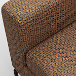 Мебельная ткань Шенилл терракотовый цвет 142 см T4-58 варинант исполнения - 8 | Loft Concept в Омске