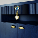 Комод Elsa Dreams Blue Двухстворчатый  варинант исполнения - 4 | Loft Concept в Омске