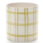 Кашпо из керамики с графическими принтами Brighter варинант исполнения - 2 | Loft Concept в Омске