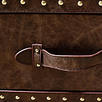 Комод Vintage Leather Chest of Draver варинант исполнения - 6 | Loft Concept в Омске