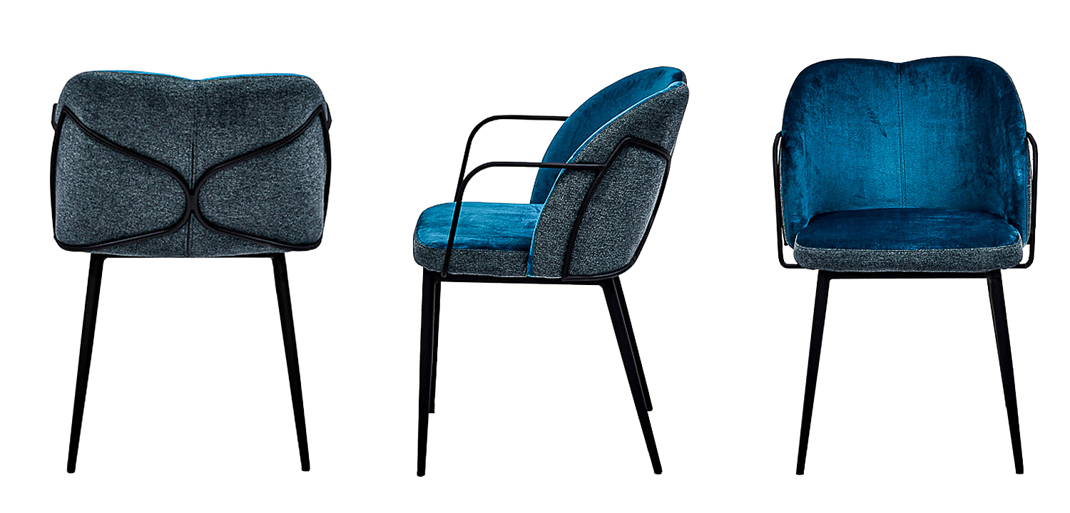 Стул Raymond Stool blue Стул Raymond Stool blue - Loft-Concept в Омске