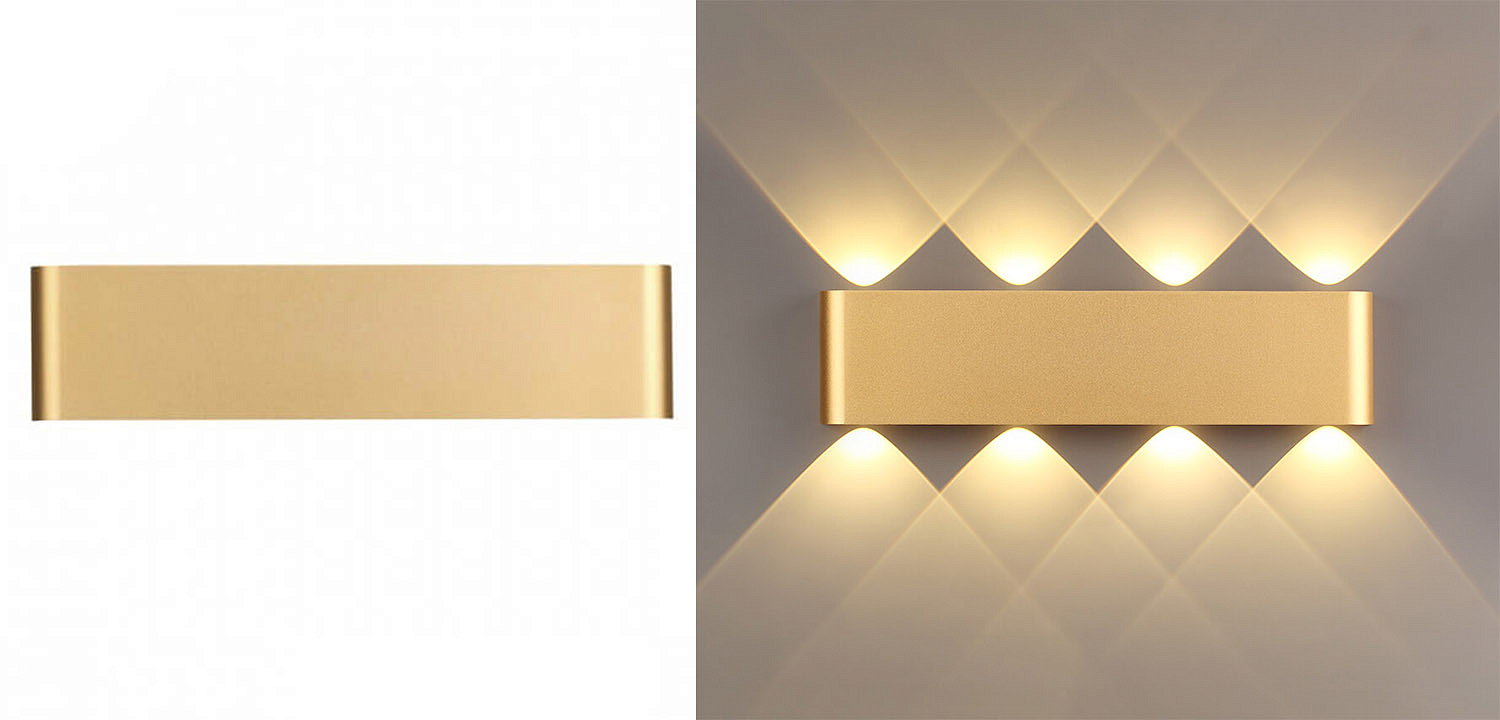 Бра Obverse Gold Rectangle B Wall lamp Бра Obverse Gold Rectangle B Wall lamp - Loft-Concept в Омске