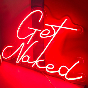 Неоновая настенная лампа Get Naked Neon Wall Lamp