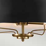 Подвесной светильник с конусовидным металлическим абажуром черного цвета Kichler варинант исполнения - 15 | Loft Concept в Омске