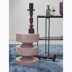 Подсвечник фигурный сливовый Bright Accent 35 см варинант исполнения - 3 | Loft Concept в Омске