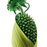 Дизайнерская статуэтка для интерьера Tropical Fruit Pandora 15 варинант исполнения - 2 | Loft Concept в Омске