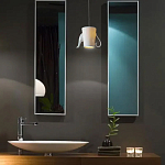 Подвесные светильники в виде белой посуды Flower Reversal варинант исполнения - 3 | Loft Concept в Омске