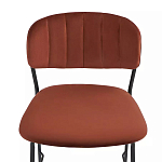 Стул барный с широкой полукруглой спинкой Chair Smooth Shapes варинант исполнения - 4 | Loft Concept в Омске