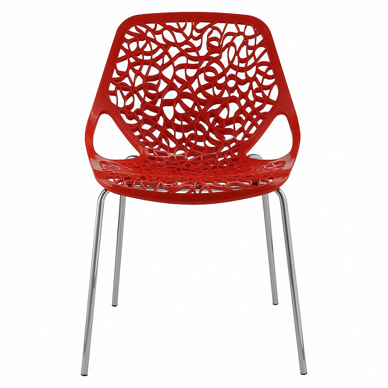 Стул Caprice Черный Красный Белый в Омске | Loft Concept 