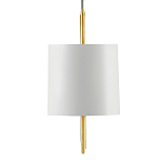 Люстра прямоугольная с белыми цилиндрическими абажурами White Ribbon варинант исполнения - 2 | Loft Concept в Омске