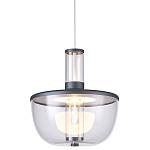 Подвесной светильник с плафоном из акрила и металлическим основанием Blanton 23 варинант исполнения - 1 | Loft Concept в Омске