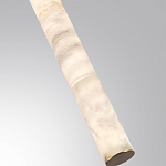 Подвесной светильник с плафоном в форме цилиндра из алебастра Cryptocrystalline Stone варинант исполнения - 7 | Loft Concept в Омске