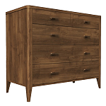 Комод из массива бука с 5-ю ящиками Tasteful Furniture варинант исполнения - 1 | Loft Concept в Омске