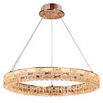 Люстра кольцевая с текстурной огранкой Reflection of Reality варинант исполнения - 1 | Loft Concept в Омске