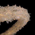 Люстра круглая с натуральным горным хрусталем Crystal Shimmer варинант исполнения - 4 | Loft Concept в Омске