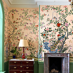 Обои ручная роспись Houghton Edo Blush варинант исполнения - 4 | Loft Concept в Омске