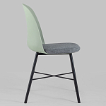 Стул из прочного пластика на металлическом основании Anora Green  варинант исполнения - 3 | Loft Concept в Омске