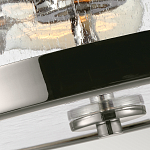 Потолочный светильник с цилиндрическим плафоном из прозрачного пузырькового стекла Feiss варинант исполнения - 2 | Loft Concept в Омске