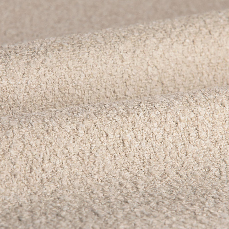 Мебельная ткань  Luna Бежевое Букле N 1076 Светло-бежевый в Омске | Loft Concept 