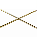 Кофейный столик овальный золотой Modern Mirror Gold Table варинант исполнения - 4 | Loft Concept в Омске