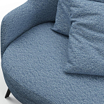 Мебельная ткань Шенилл голубой цвет 138 см T4-26 варинант исполнения - 8 | Loft Concept в Омске