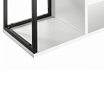 Полка навесная белая открытая Strict Lines  варинант исполнения - 5 | Loft Concept в Омске