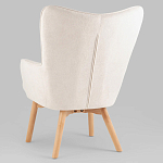 Белое кресло на ножках из массива CORDELIA варинант исполнения - 5 | Loft Concept в Омске