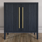 Современный Буфет Primo с 2 дверцами Черный дуб варинант исполнения - 1 | Loft Concept в Омске