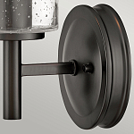 Бра с плафоном в форме цилиндра из прозрачного стекла с пузырьками Hinkley варинант исполнения - 10 | Loft Concept в Омске