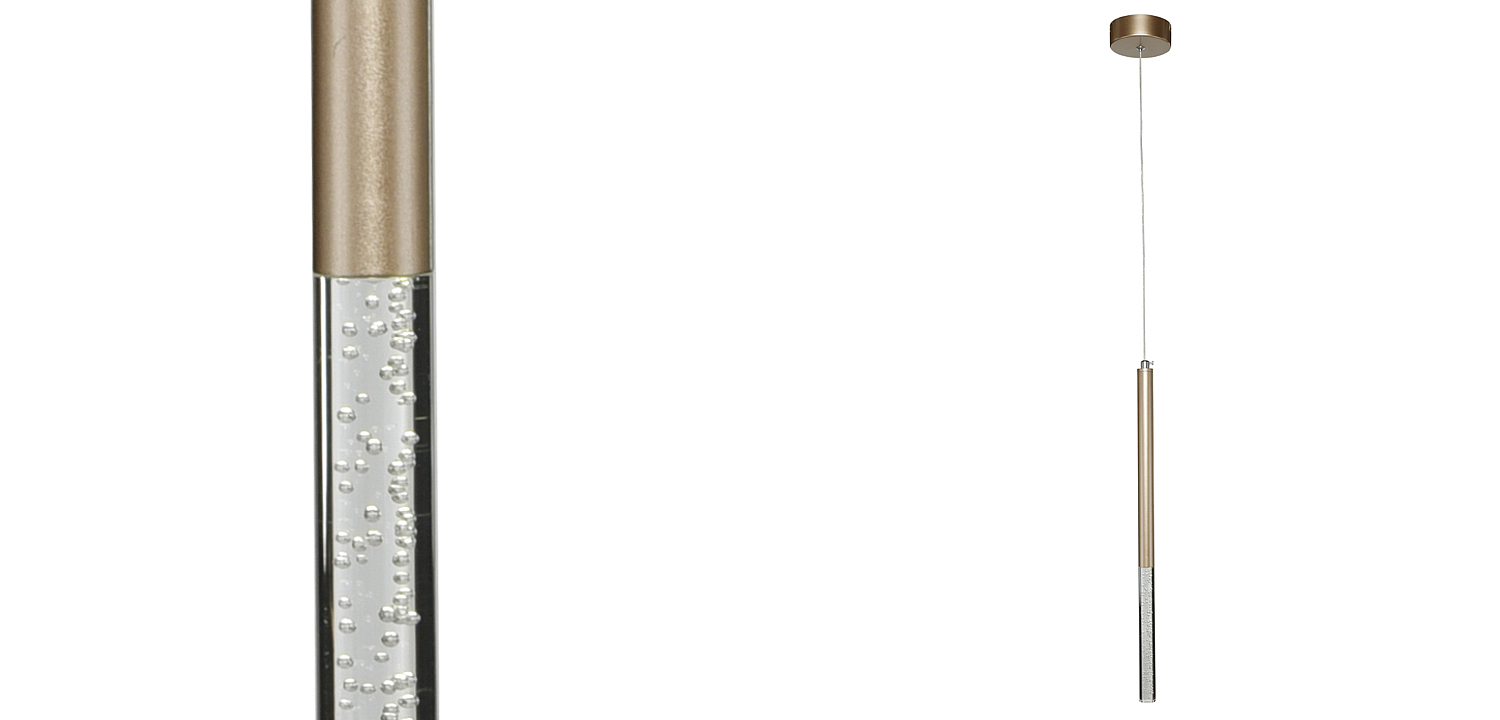 Подвесной светильник Trumpet tube boiling gold Подвесной светильник Trumpet tube boiling gold - Loft-Concept в Омске