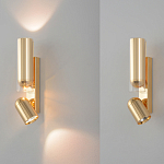 Бра цилиндрической формы из металла с поворотным плафоном Light maker studio варинант исполнения - 6 | Loft Concept в Омске