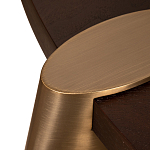 Стол журнальный низкий Dominant темный орех варинант исполнения - 2 | Loft Concept в Омске