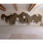 Большая дизайнерская Инсталляция из соломы RAFFIA Installation  варинант исполнения - 7 | Loft Concept в Омске