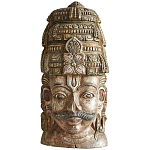 Арт-объект на стену Маска из массива акации Acacia Mask варинант исполнения - 3 | Loft Concept в Омске