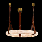 Люстра в форме обруча из натурального камня Minerals of Light варинант исполнения - 4 | Loft Concept в Омске