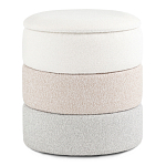 Пуф Three Colors в ткани букле из трех цветов  варинант исполнения - 1 | Loft Concept в Омске