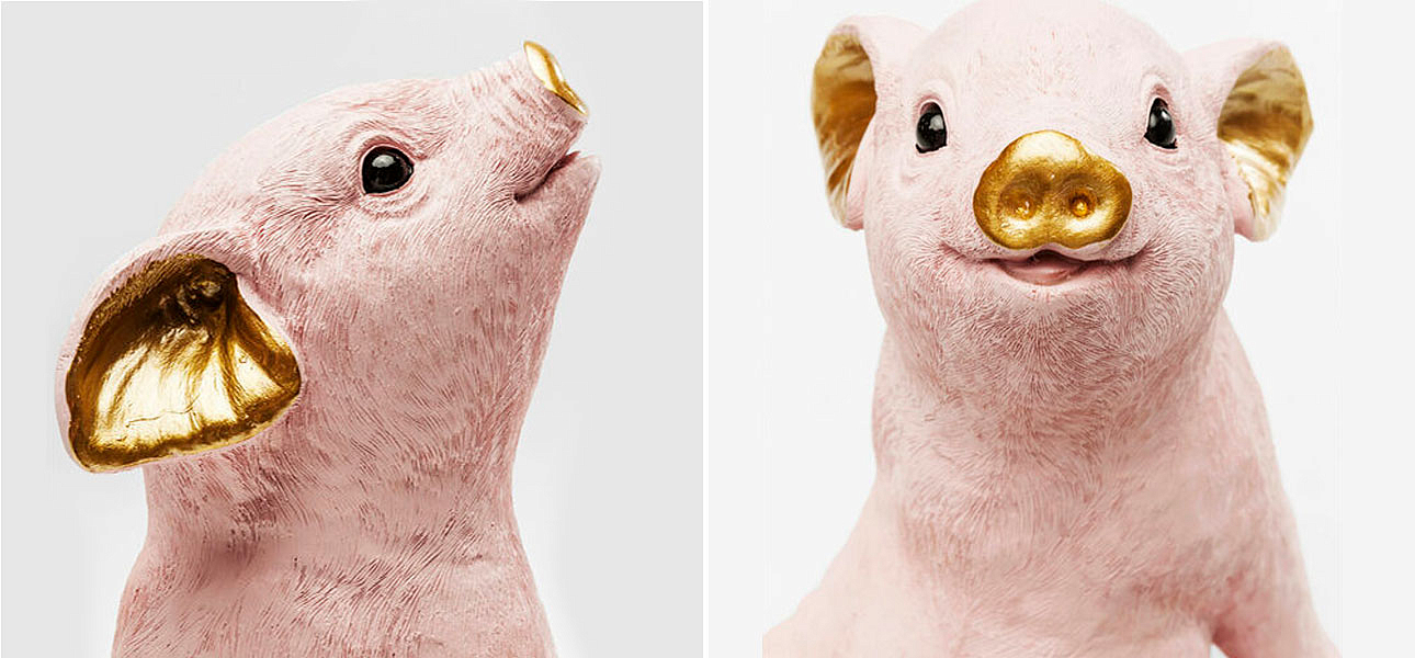 Статуэтка розовый поросенок Pink pig - Loft-Concept в Омске